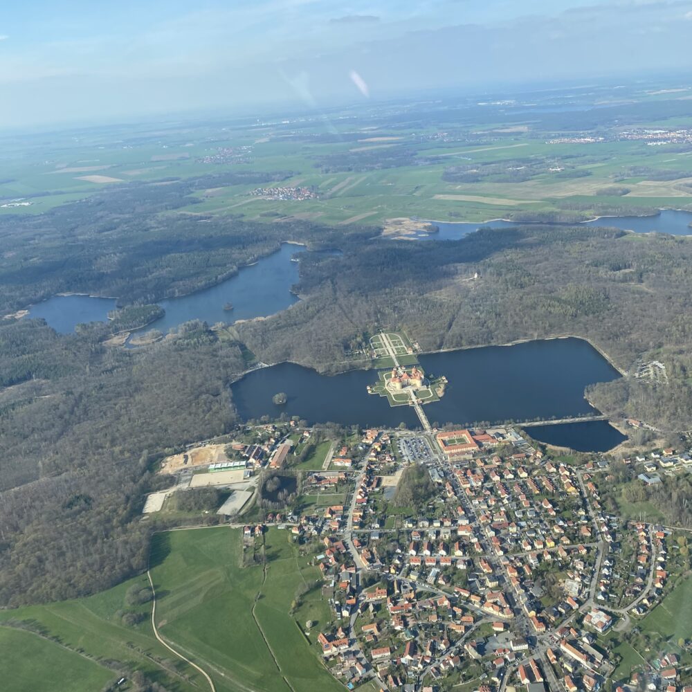 Rundflug über Leipzig und Dresden (1)